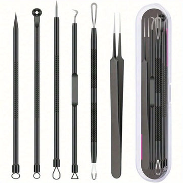 Kit Removedor de Cravos 6 em 1 Sua pele limpa e lisinha em casa!