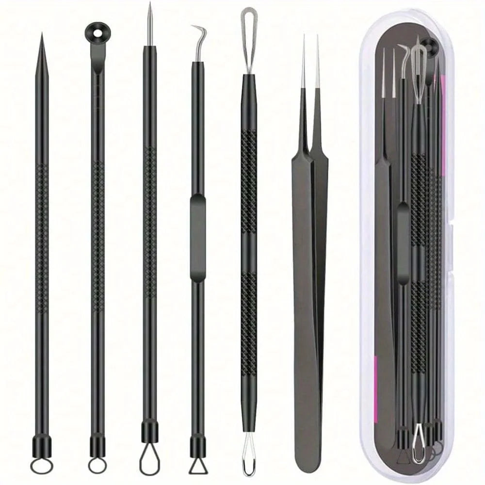 Kit Removedor de Cravos 6 em 1 Sua pele limpa e lisinha em casa!